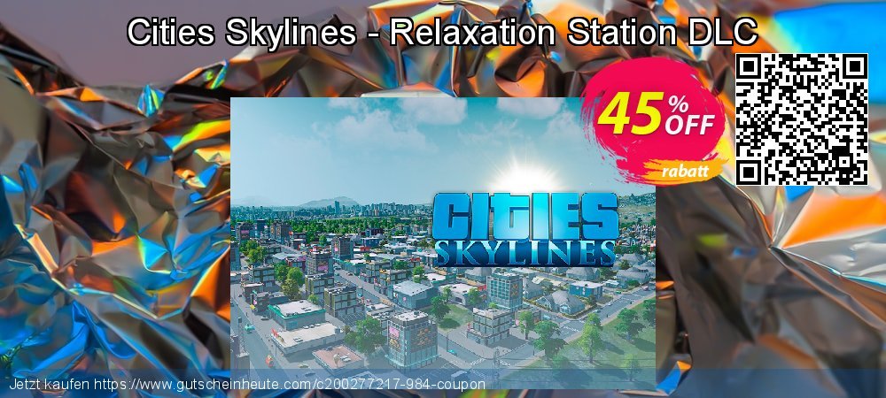 Cities Skylines - Relaxation Station DLC unglaublich Sale Aktionen Bildschirmfoto