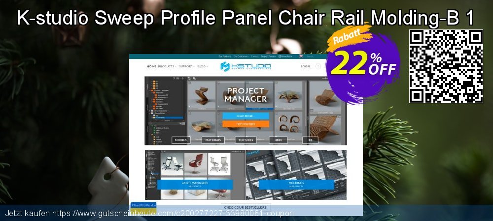 K-studio Sweep Profile Panel Chair Rail Molding-B 1 wunderbar Preisnachlässe Bildschirmfoto