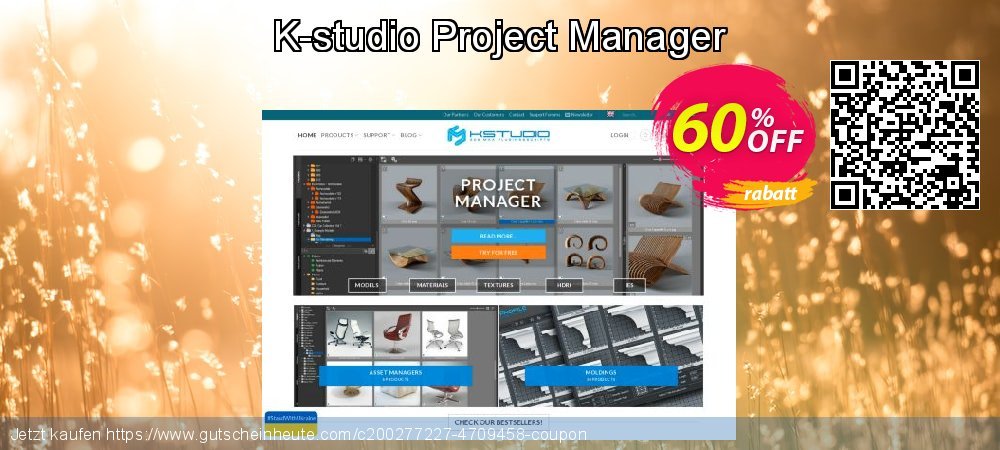 K-studio Project Manager verwunderlich Ermäßigungen Bildschirmfoto