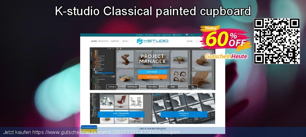 K-studio Classical painted cupboard verblüffend Nachlass Bildschirmfoto