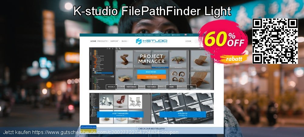 K-studio FilePathFinder Light verwunderlich Verkaufsförderung Bildschirmfoto