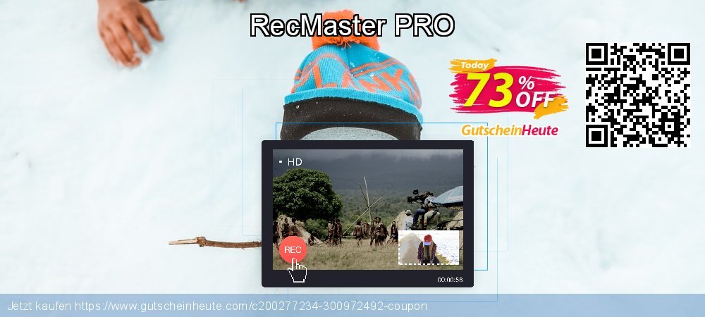 RecMaster PRO wunderschön Sale Aktionen Bildschirmfoto