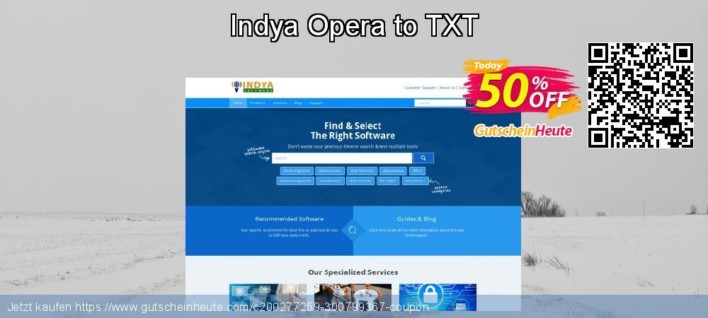 Indya Opera to TXT Exzellent Ermäßigung Bildschirmfoto