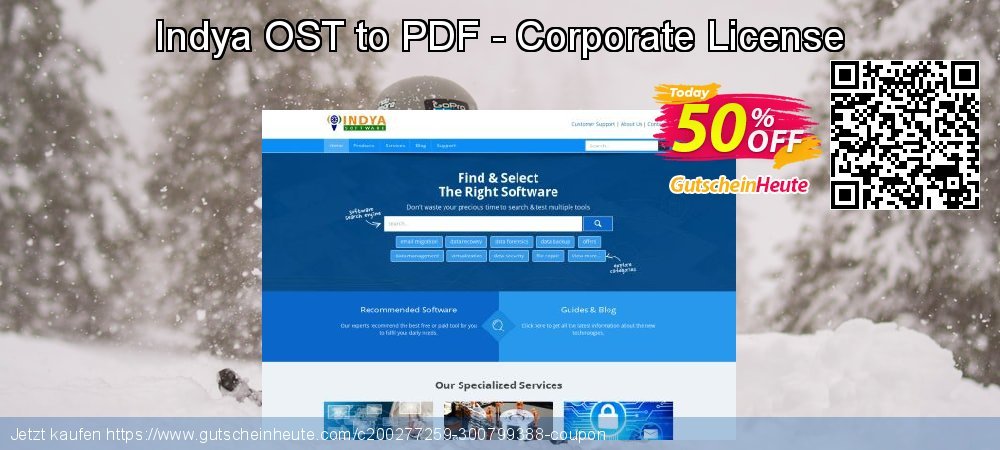 Indya OST to PDF - Corporate License wunderbar Außendienst-Promotions Bildschirmfoto