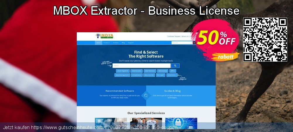 MBOX Extractor - Business License Exzellent Außendienst-Promotions Bildschirmfoto