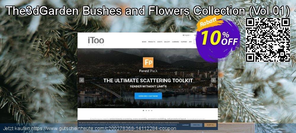The3dGarden Bushes and Flowers Collection - Vol.01  formidable Angebote Bildschirmfoto