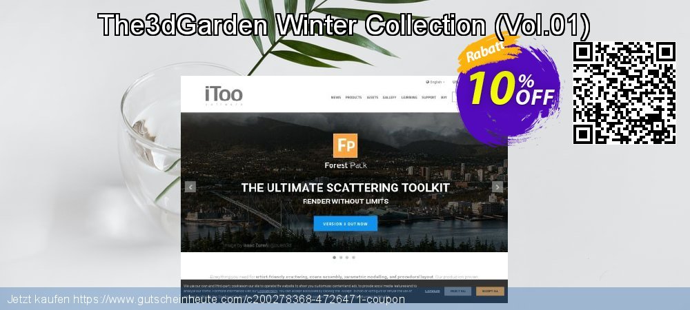 The3dGarden Winter Collection - Vol.01  wundervoll Diskont Bildschirmfoto