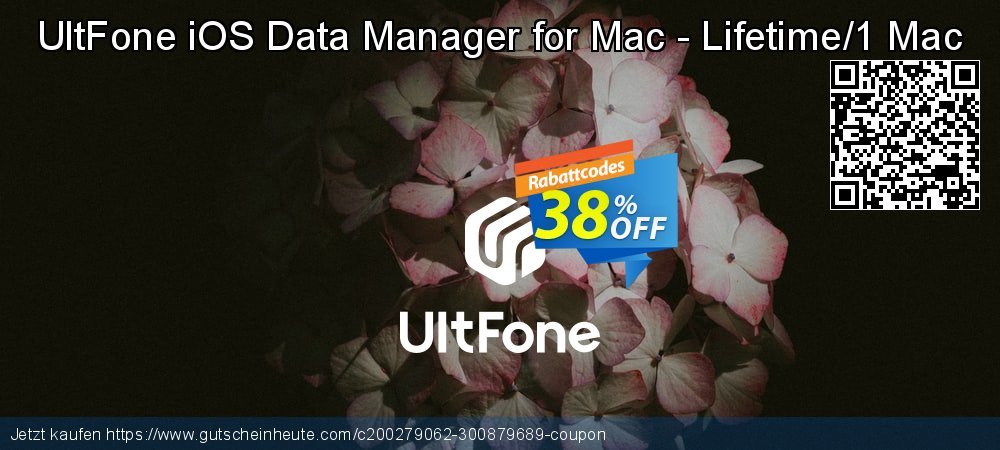 UltFone iOS Data Manager for Mac - Lifetime/1 Mac unglaublich Ausverkauf Bildschirmfoto