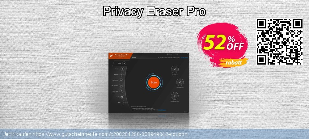 Privacy Eraser Pro uneingeschränkt Disagio Bildschirmfoto