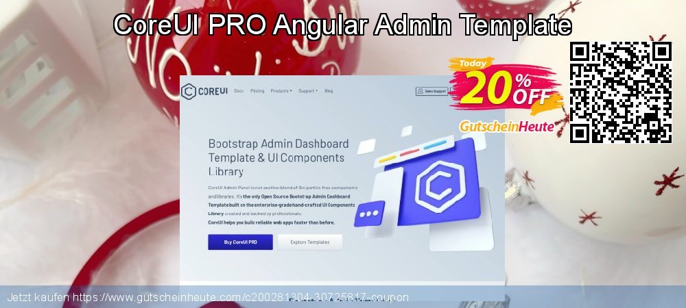 CoreUI PRO Angular Admin Template spitze Angebote Bildschirmfoto