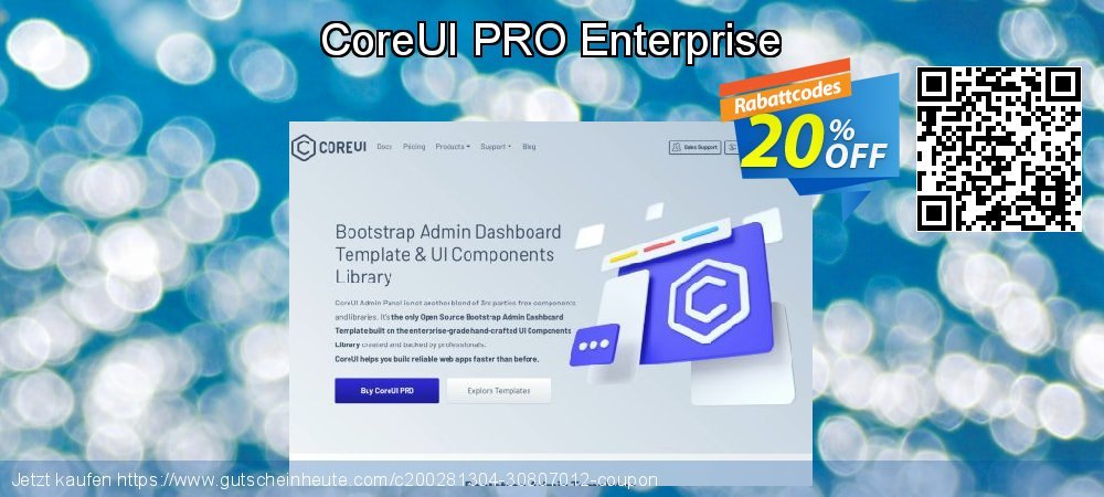 CoreUI PRO Enterprise besten Diskont Bildschirmfoto