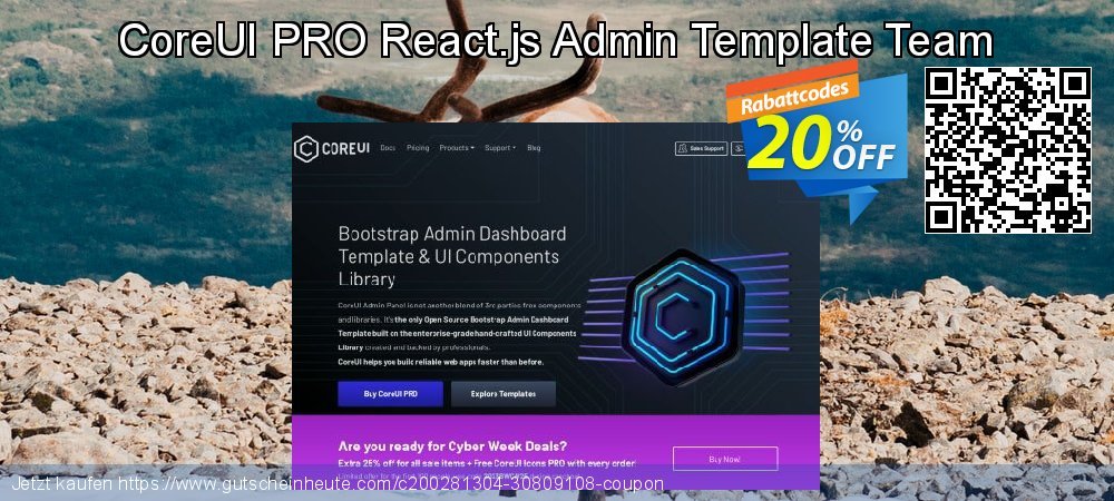CoreUI PRO React.js Admin Template Team aufregenden Außendienst-Promotions Bildschirmfoto