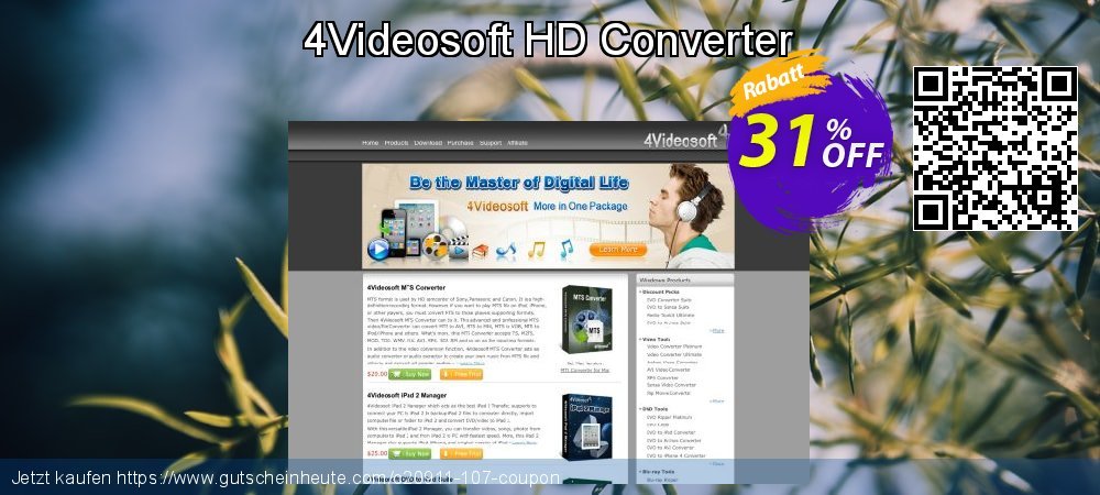 4Videosoft HD Converter großartig Ausverkauf Bildschirmfoto