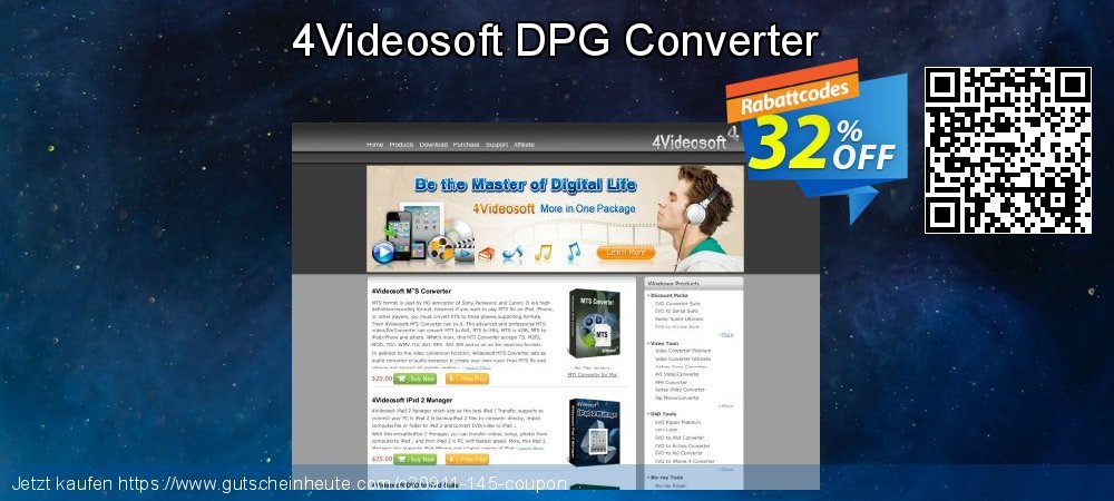 4Videosoft DPG Converter überraschend Förderung Bildschirmfoto