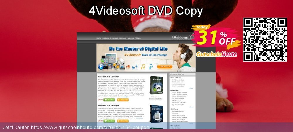 4Videosoft DVD Copy besten Sale Aktionen Bildschirmfoto