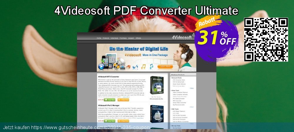 4Videosoft PDF Converter Ultimate wunderschön Preisnachlässe Bildschirmfoto