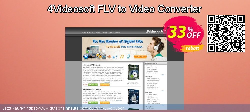 4Videosoft FLV to Video Converter unglaublich Ermäßigungen Bildschirmfoto