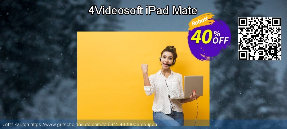 4Videosoft iPad Mate super Nachlass Bildschirmfoto