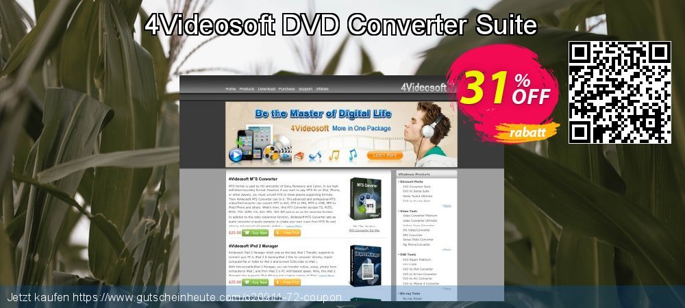 4Videosoft DVD Converter Suite toll Ausverkauf Bildschirmfoto