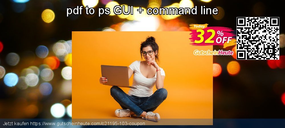 pdf to ps GUI + command line verblüffend Promotionsangebot Bildschirmfoto