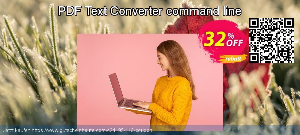 PDF Text Converter command line aufregende Rabatt Bildschirmfoto