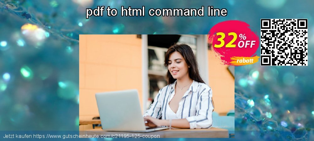 pdf to html command line Sonderangebote Verkaufsförderung Bildschirmfoto