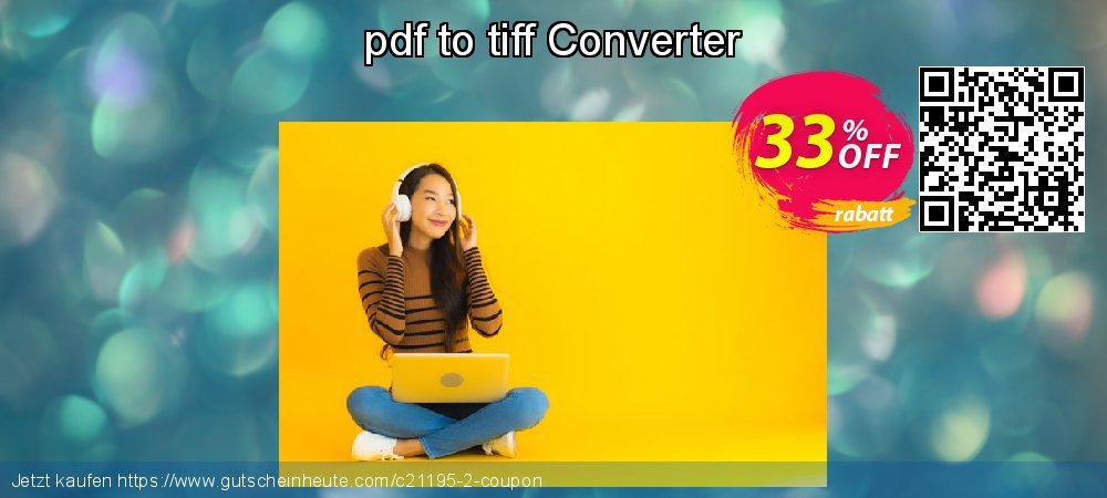 pdf to tiff Converter toll Promotionsangebot Bildschirmfoto