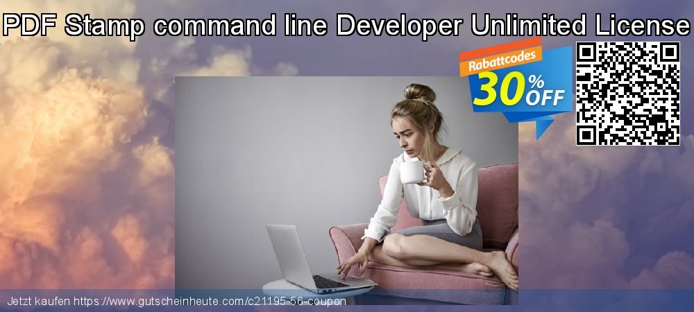 PDF Stamp command line Developer Unlimited License unglaublich Promotionsangebot Bildschirmfoto