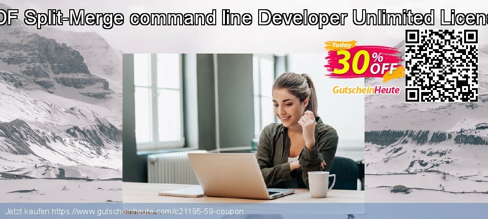 PDF Split-Merge command line Developer Unlimited License wunderbar Ermäßigung Bildschirmfoto