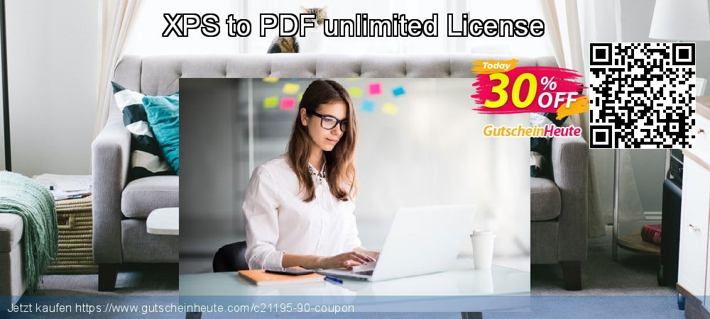 XPS to PDF unlimited License wunderbar Promotionsangebot Bildschirmfoto