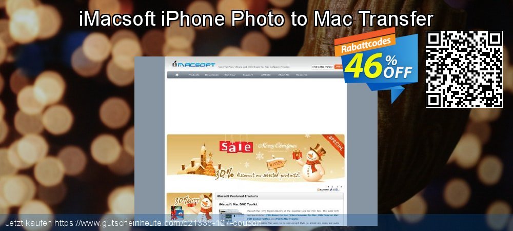 iMacsoft iPhone Photo to Mac Transfer Exzellent Außendienst-Promotions Bildschirmfoto