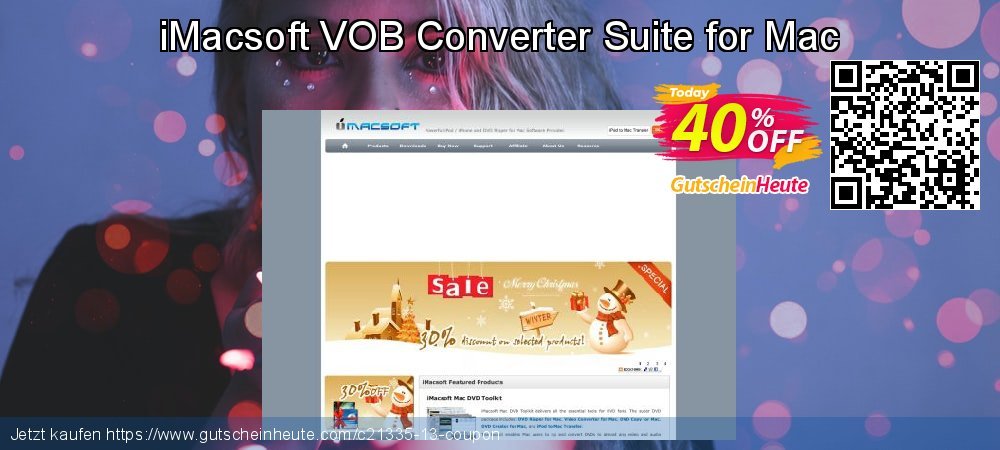 iMacsoft VOB Converter Suite for Mac super Preisnachlässe Bildschirmfoto