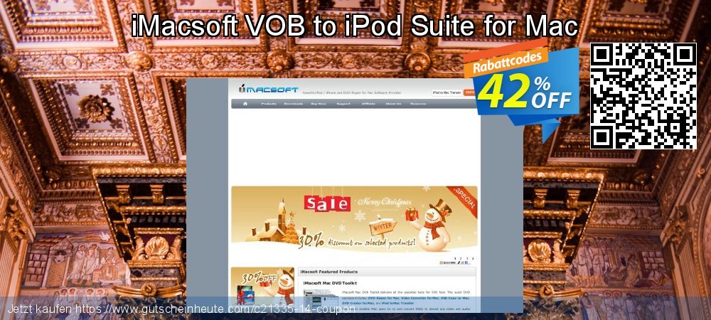 iMacsoft VOB to iPod Suite for Mac wunderschön Angebote Bildschirmfoto