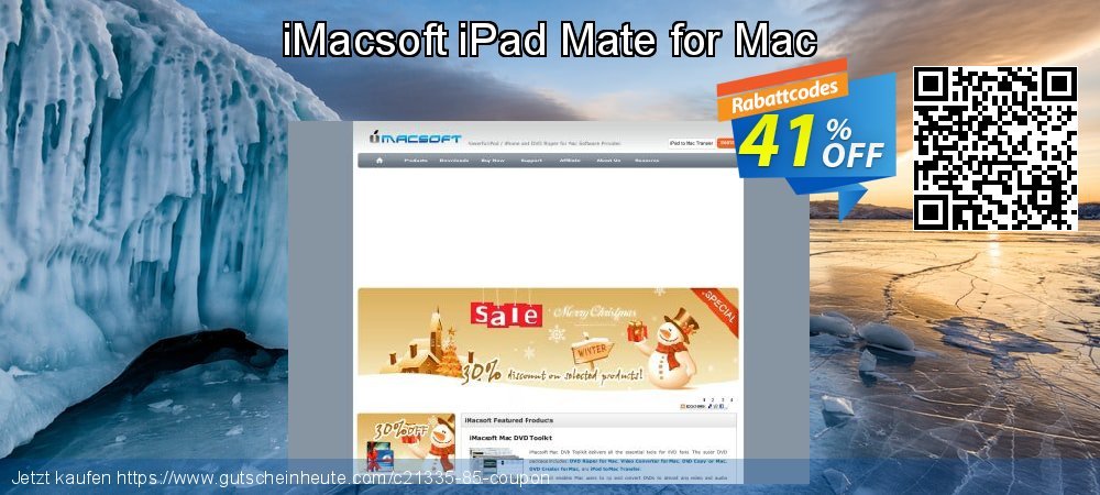 iMacsoft iPad Mate for Mac faszinierende Diskont Bildschirmfoto