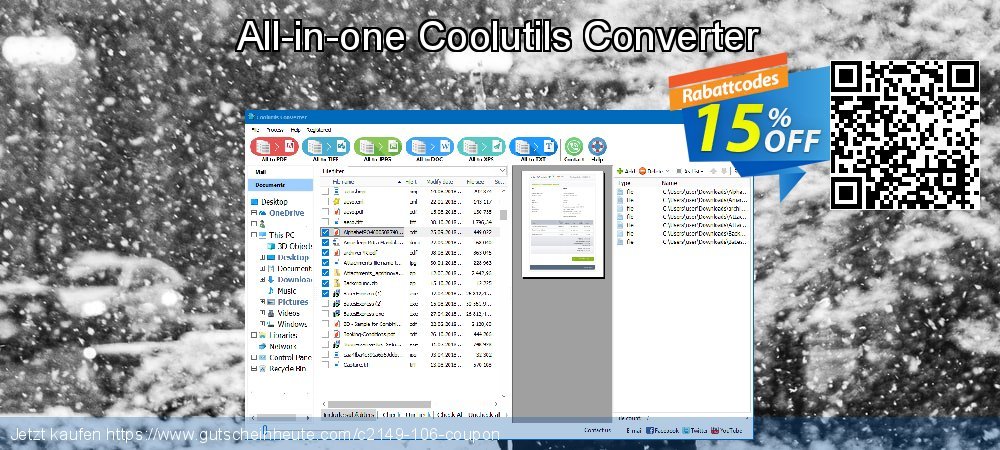 All-in-one Coolutils Converter super Diskont Bildschirmfoto