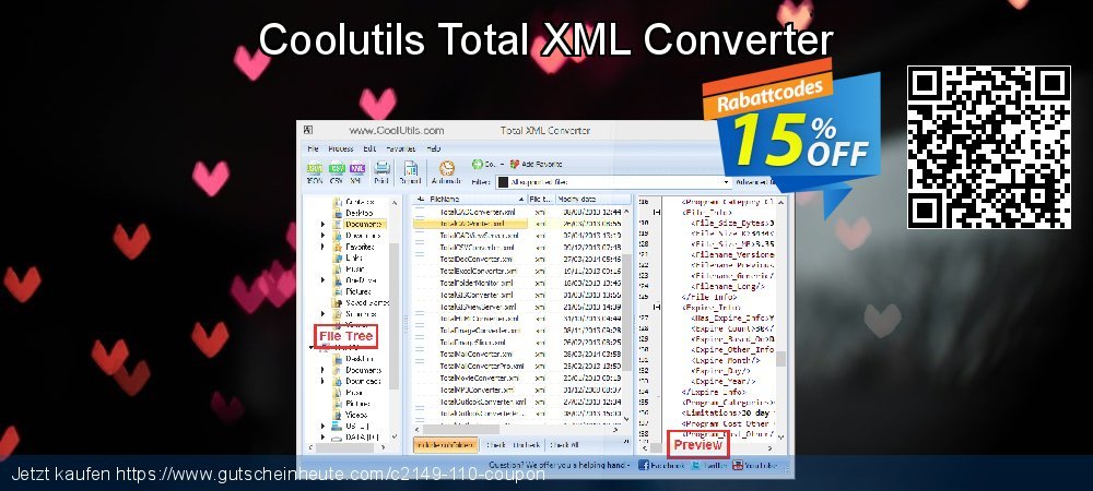 Coolutils Total XML Converter überraschend Ausverkauf Bildschirmfoto