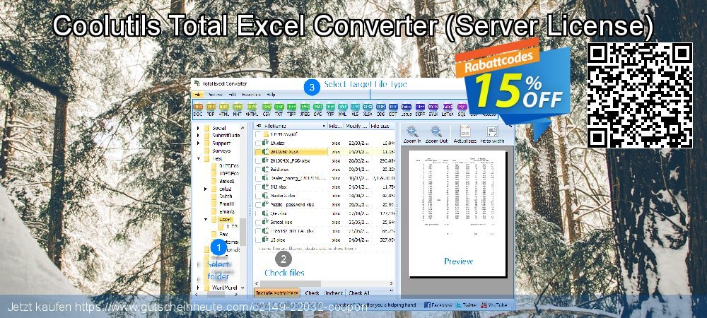 Coolutils Total Excel Converter - Server License  Sonderangebote Förderung Bildschirmfoto