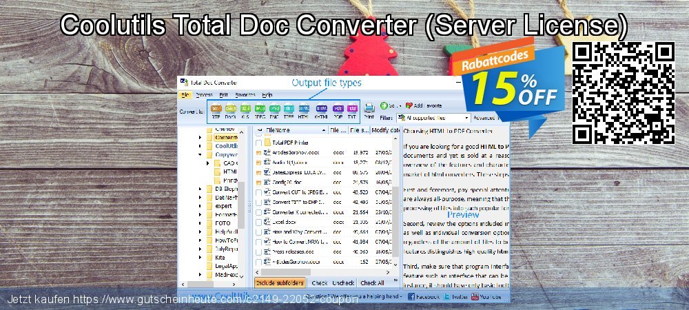 Coolutils Total Doc Converter - Server License  umwerfenden Rabatt Bildschirmfoto