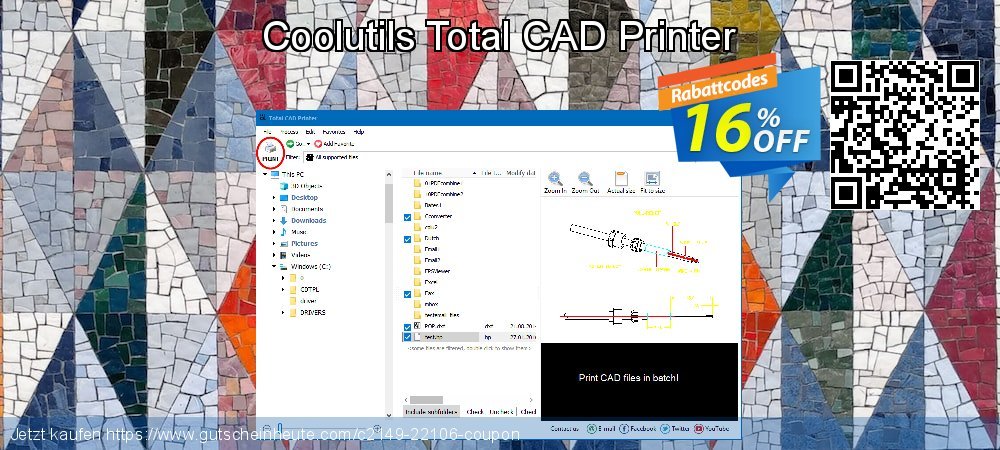 Coolutils Total CAD Printer formidable Angebote Bildschirmfoto