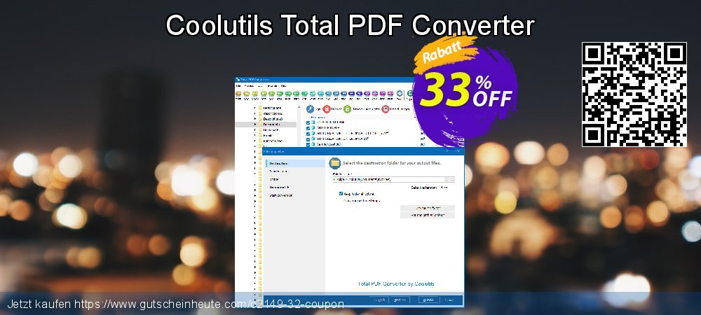 Coolutils Total PDF Converter beeindruckend Ermäßigung Bildschirmfoto