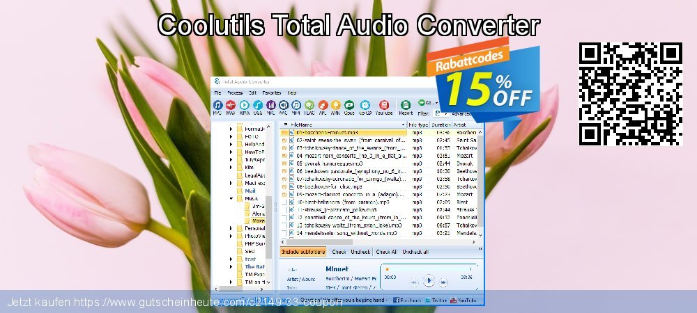 Coolutils Total Audio Converter faszinierende Disagio Bildschirmfoto