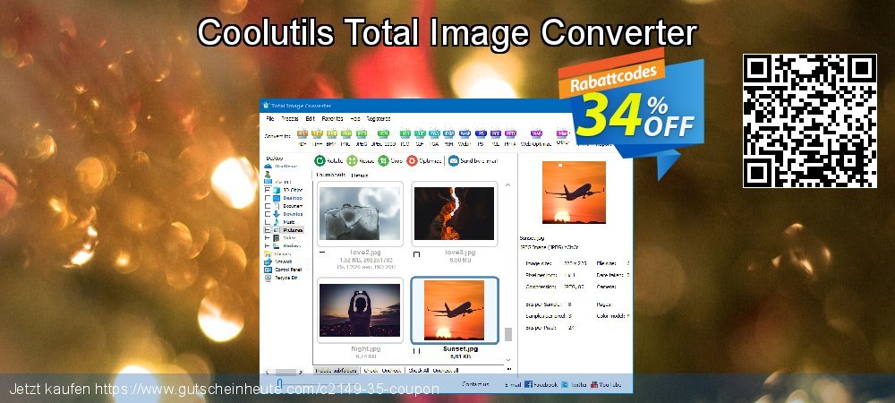 Coolutils Total Image Converter umwerfende Ausverkauf Bildschirmfoto
