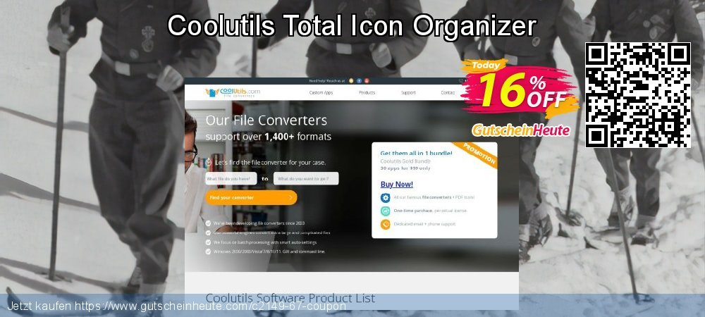 Coolutils Total Icon Organizer umwerfenden Disagio Bildschirmfoto