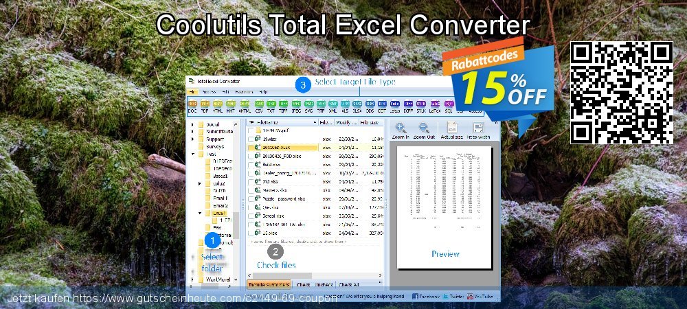 Coolutils Total Excel Converter aufregende Ausverkauf Bildschirmfoto