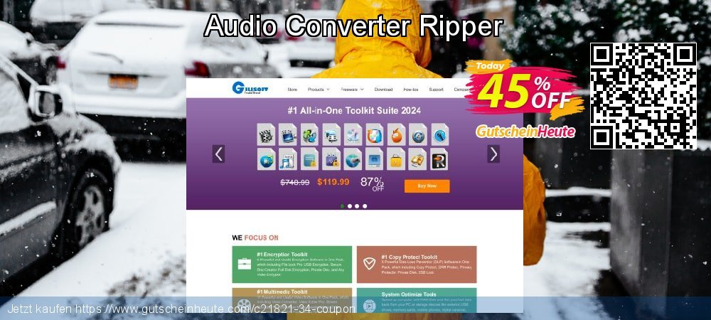 Audio Converter Ripper umwerfende Preisnachlässe Bildschirmfoto