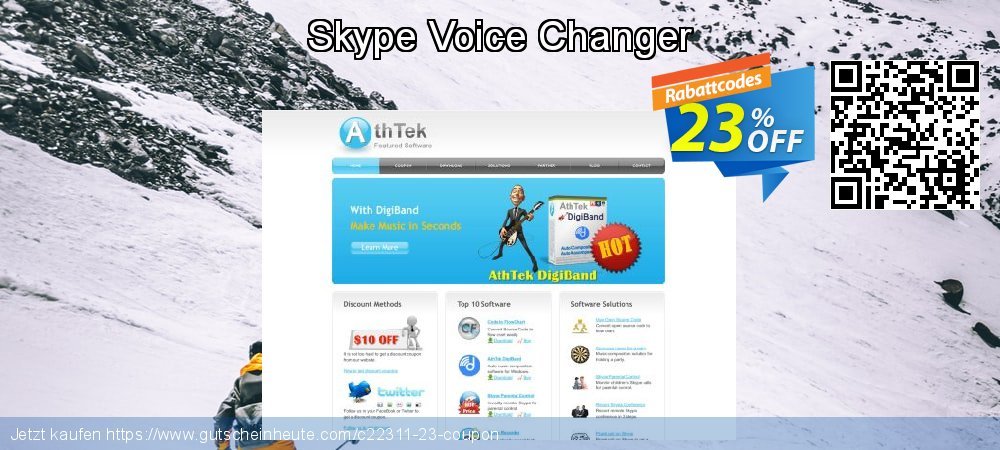 Skype Voice Changer ausschließenden Beförderung Bildschirmfoto