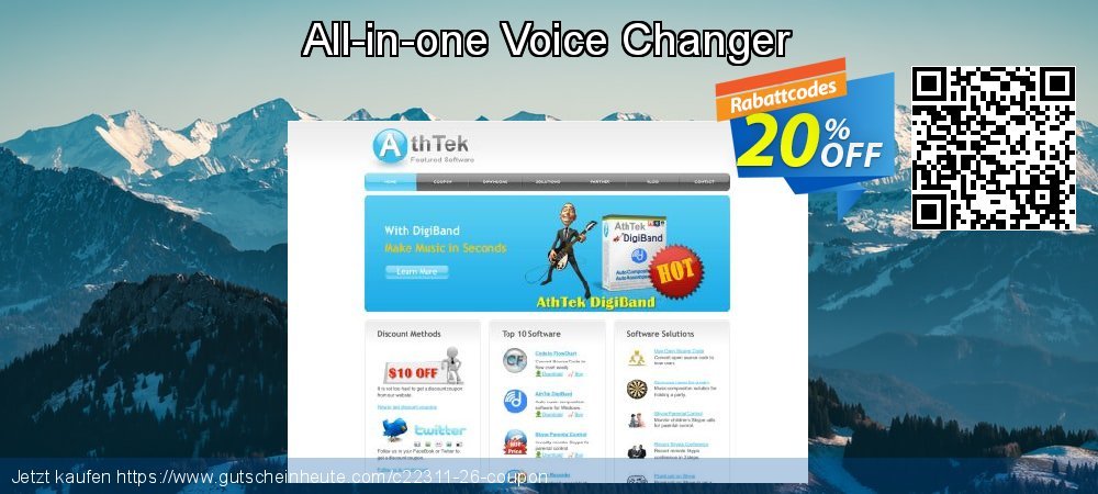 All-in-one Voice Changer erstaunlich Ermäßigungen Bildschirmfoto