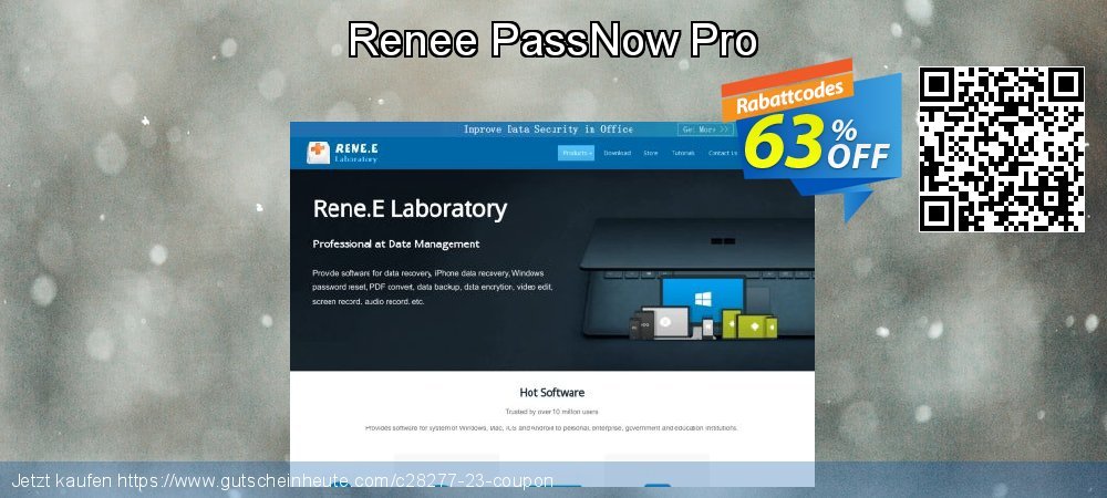 Renee PassNow Pro fantastisch Rabatt Bildschirmfoto