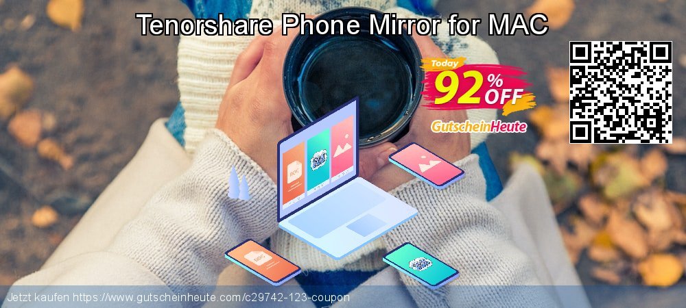 Tenorshare Phone Mirror for MAC faszinierende Rabatt Bildschirmfoto