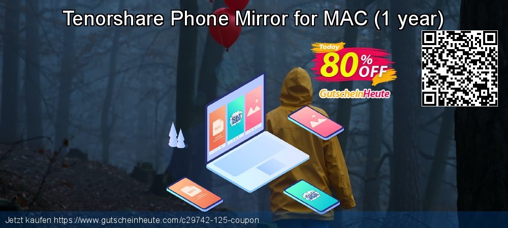 Tenorshare Phone Mirror for MAC - 1 year  umwerfende Preisnachlässe Bildschirmfoto